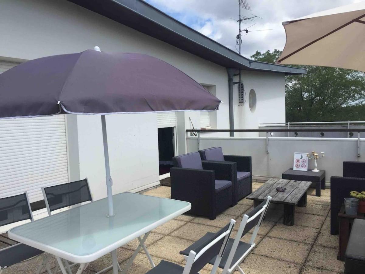 Proche Bordeaux Appartement 75 M2 Rooftop Bruges Esterno foto